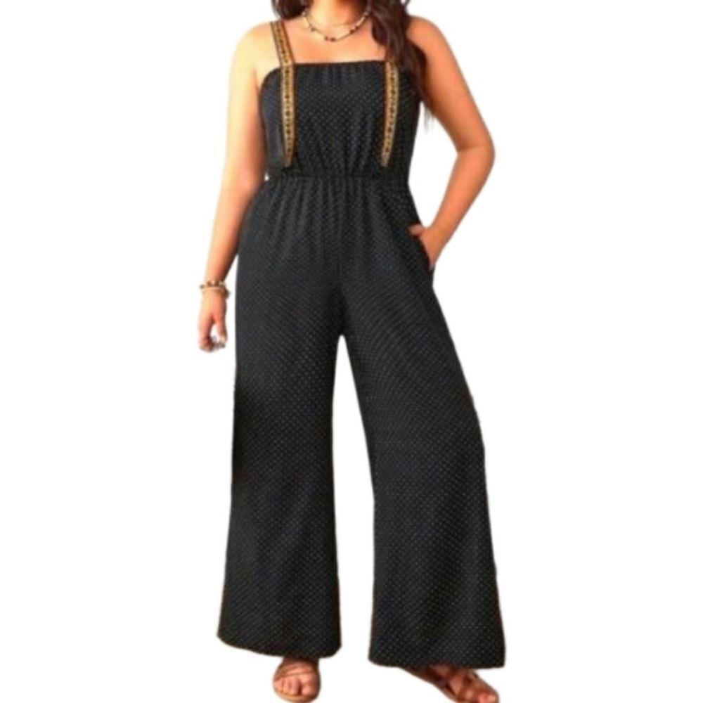 Super cute polka dot one piece Jumpsuit sz 4x/20